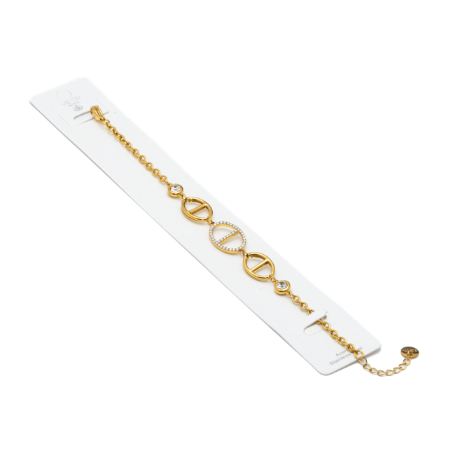 PULSERA ZO15165B DORADO Acero Inoxidable 2B44
