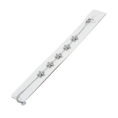 PULSERA ZO15151B PLATEADO Acero Inoxidable 2B26