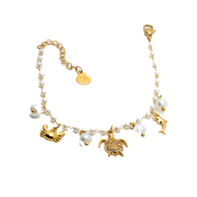 PULSERA ZO15728B DORADO Acero Inoxidable 2B42