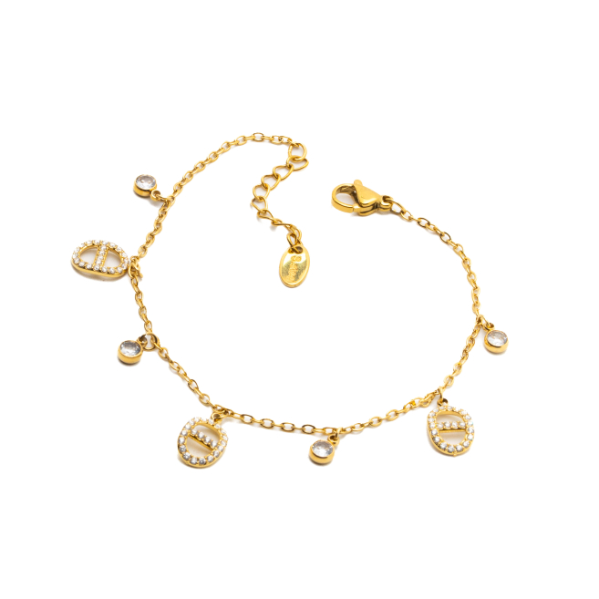 PULSERA ZO14926B DORADO Acero Inoxidable 2B18