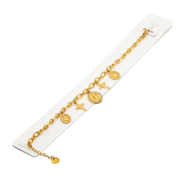 PULSERA ZO15561B DORADO Acero Inoxidable 2B43