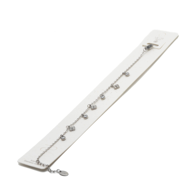 PULSERA ZO14928B PLATEADO Acero Inoxidable 2B14