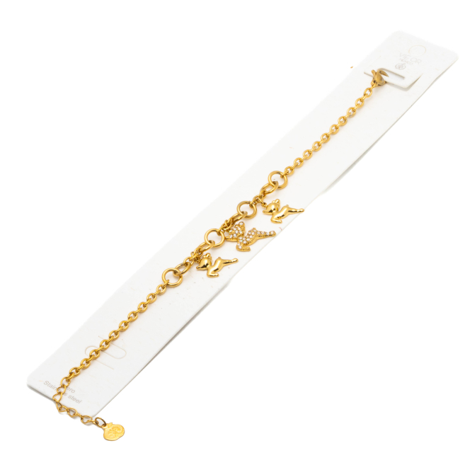 PULSERA ZO15752B DORADO Acero Inoxidable 2B41