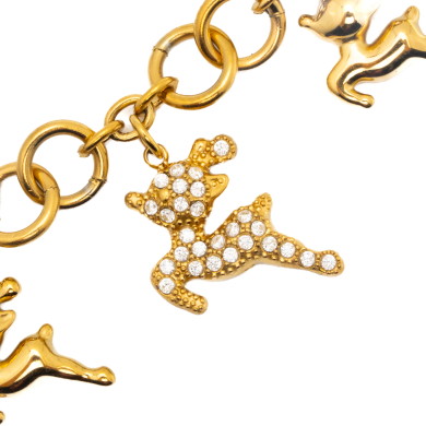 PULSERA ZO15752B DORADO Acero Inoxidable 2B41