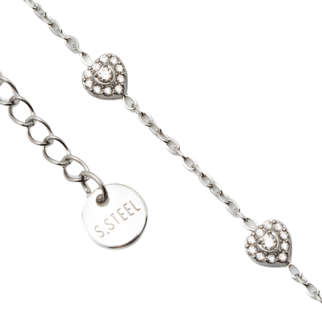 PULSERA ZO15352B PLATEADO Acero Inoxidable 2B14