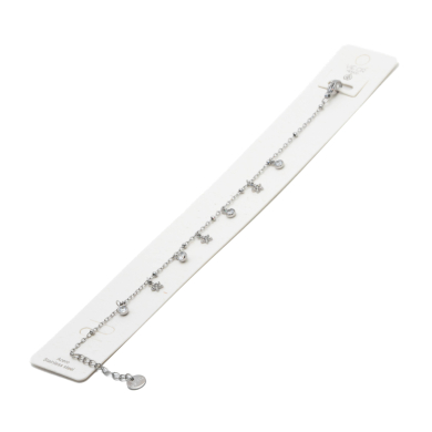 PULSERA ZO13708B PLATEADO Acero Inoxidable 2B17