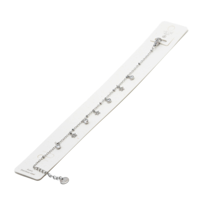 PULSERA ZO13708B PLATEADO Acero Inoxidable 2B17