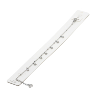 PULSERA ZO13708B PLATEADO Acero Inoxidable 2B17