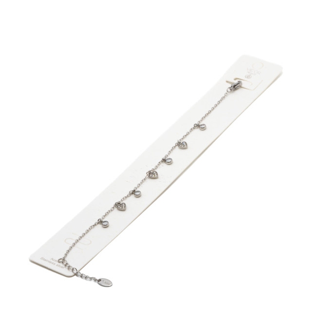 PULSERA ZO14912B PLATEADO Acero Inoxidable 2B14