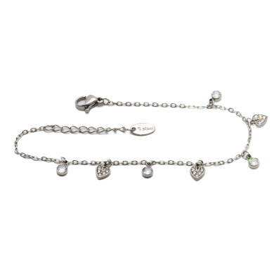 PULSERA ZO14912B PLATEADO Acero Inoxidable 2B14