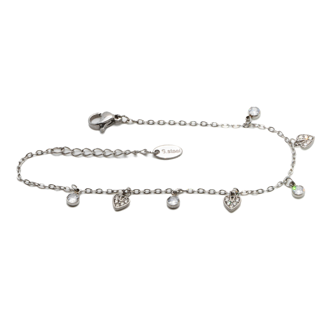 PULSERA ZO14912B PLATEADO Acero Inoxidable 2B14