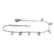 PULSERA ZO14912B PLATEADO Acero Inoxidable 2B14