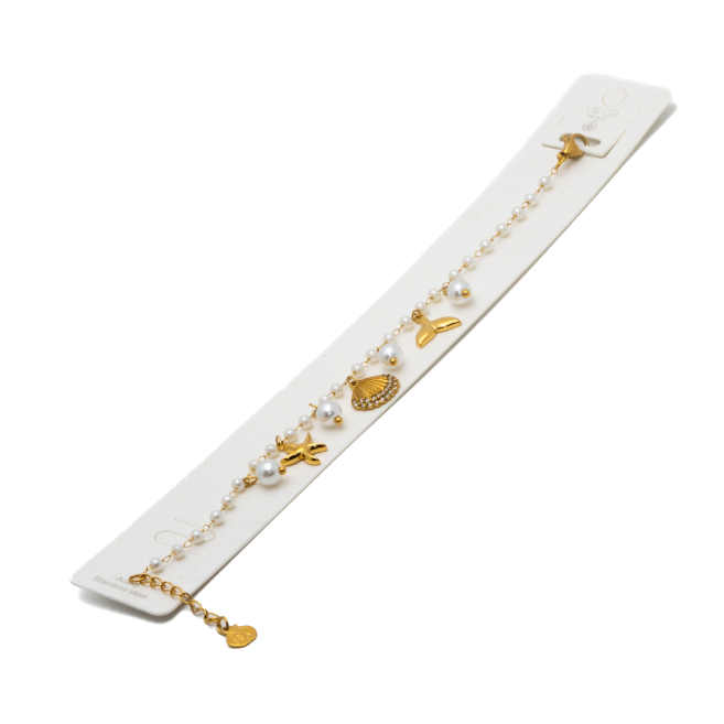 PULSERA ZO15730B DORADO Acero Inoxidable 2B32
