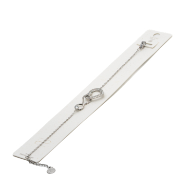 PULSERA ZO14194B PLATEADO Acero Inoxidable 2B33