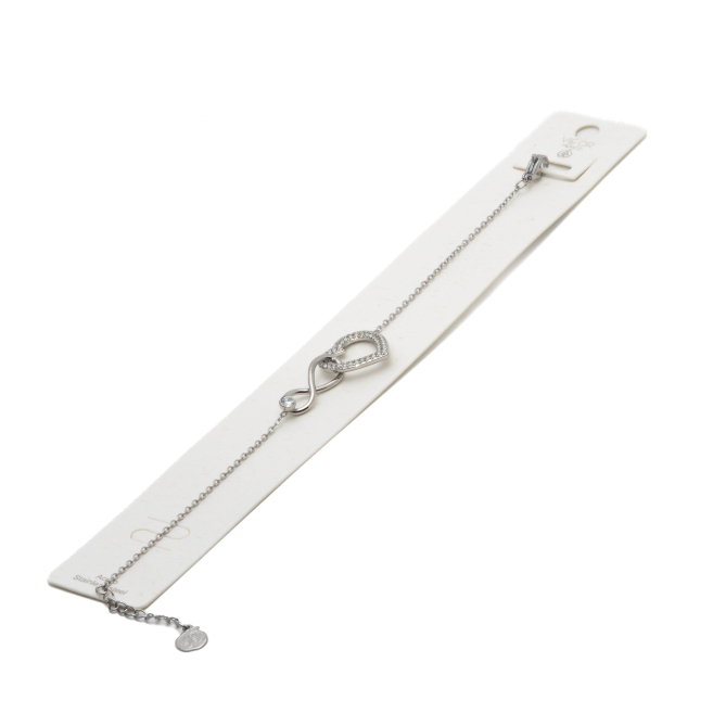 PULSERA ZO14194B PLATEADO Acero Inoxidable 2B33