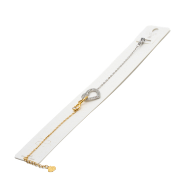PULSERA ZO14194B BICOLOR Acero Inoxidable 2B33