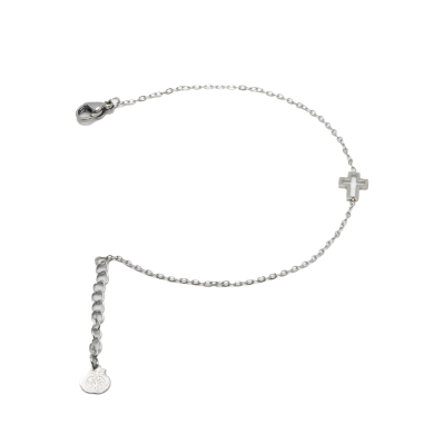 PULSERA ZO15325B PLATEADO Acero Inoxidable 2B32