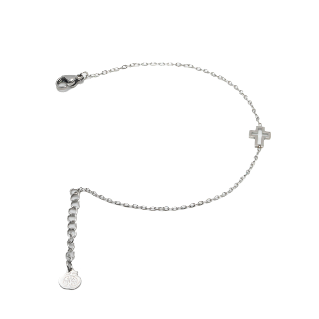 PULSERA ZO15325B PLATEADO Acero Inoxidable 2B32