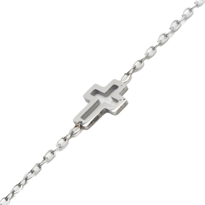 PULSERA ZO15325B PLATEADO Acero Inoxidable 2B32