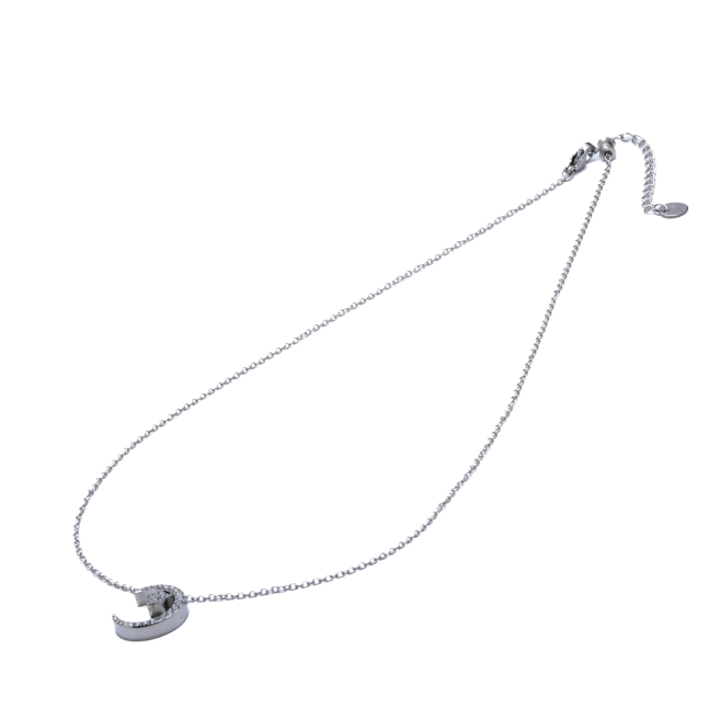 COLLAR ZO11668N PLATEADO Acero Inoxidable 2D31