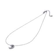 COLLAR ZO11668N PLATEADO Acero Inoxidable 2D31