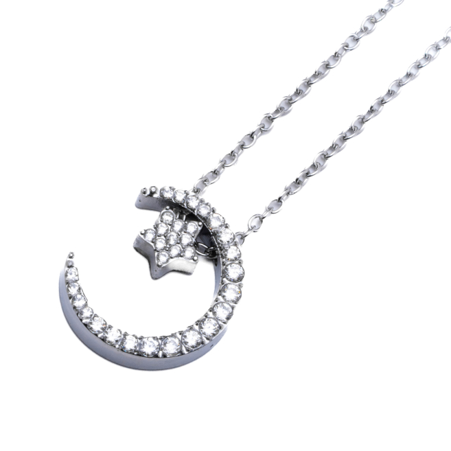 COLLAR ZO11668N PLATEADO Acero Inoxidable 2D31