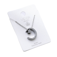 COLLAR ZO11668N PLATEADO Acero Inoxidable 2D31