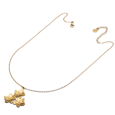 COLLAR ZO13096N DORADO Acero Inoxidable E25