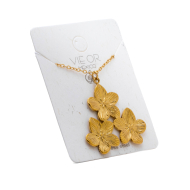 COLLAR ZO13096N DORADO Acero Inoxidable E25