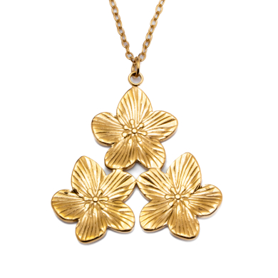 COLLAR ZO13096N DORADO Acero Inoxidable E25