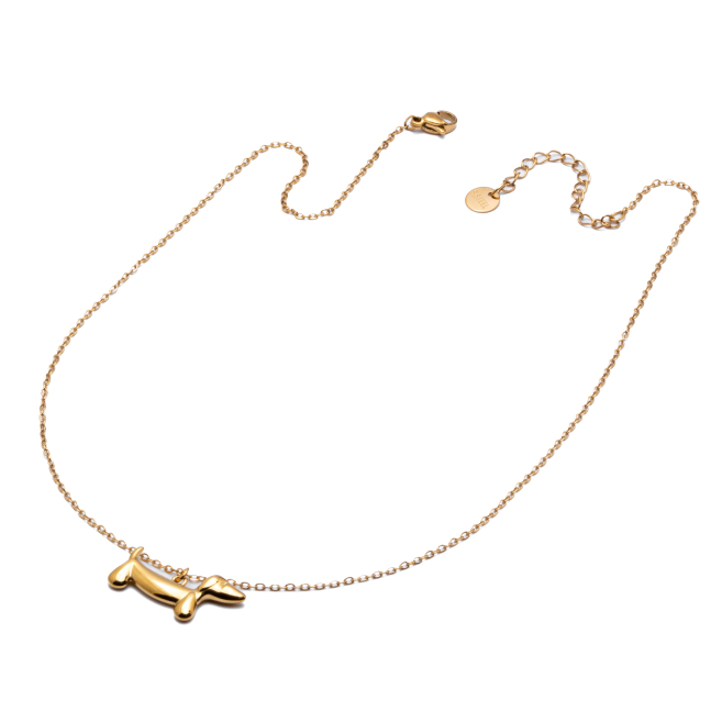 COLLAR ZO15937N DORADO Acero Inoxidable E24