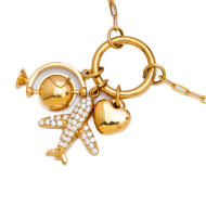 COLLAR ZO14410N DORADO Acero Inoxidable E41
