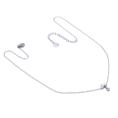 COLLAR ZO12316N PLATEADO Acero Inoxidable 2D21