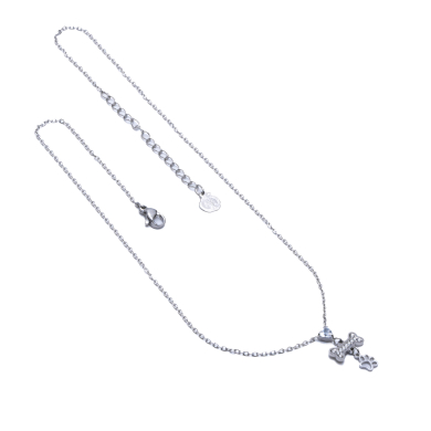 COLLAR ZO11480N PLATEADO Acero Inoxidable 2D31