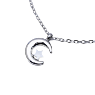 COLLAR ZO8473N150 PLATEADO Acero Inoxidable E12 E11
