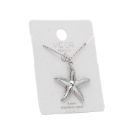 COLLAR ZO14463N PLATEADO Acero Inoxidable E22