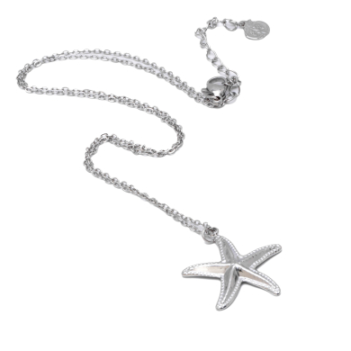 COLLAR ZO14463N PLATEADO Acero Inoxidable E22