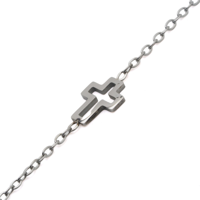 PULSERA ZO15325B PLATEADO Acero Inoxidable 2B32