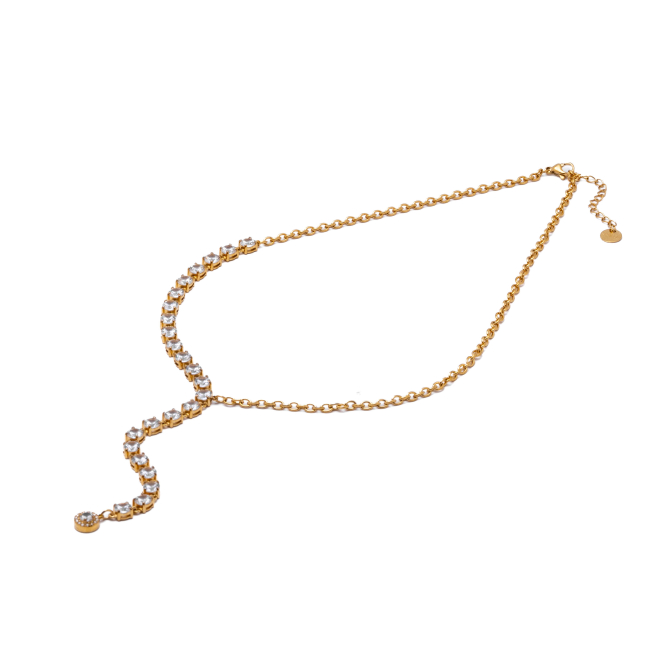 COLLAR ZO14091N DORADO Acero Inoxidable E33