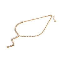 COLLAR ZO14091N DORADO Acero Inoxidable E33
