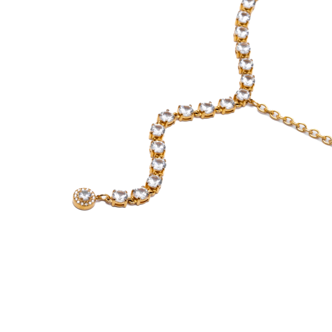 COLLAR ZO14091N DORADO Acero Inoxidable E33