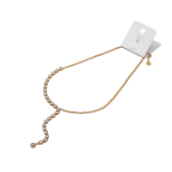 COLLAR ZO14091N DORADO Acero Inoxidable E33