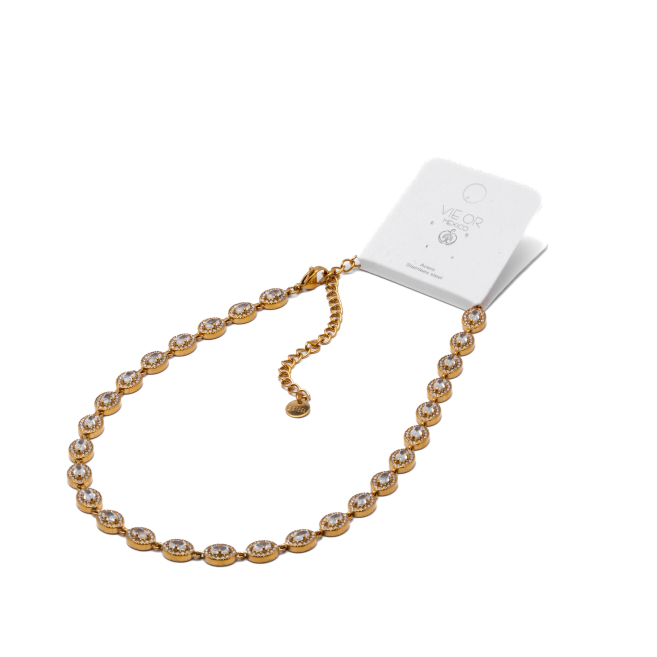 COLLAR ZO13829N DORADO Acero Inoxidable E42