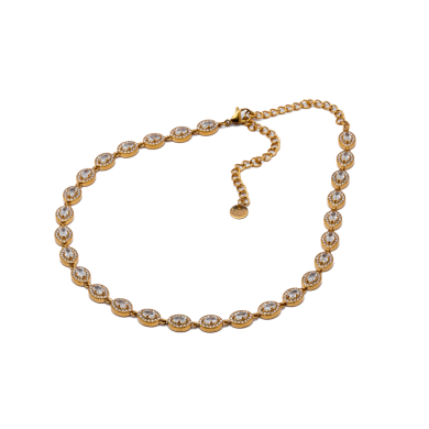 COLLAR ZO13829N DORADO Acero Inoxidable E42