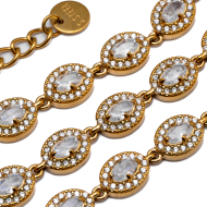 COLLAR ZO13829N DORADO Acero Inoxidable E42