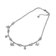 COLLAR ZO15743N PLATEADO Acero Inoxidable 2D43