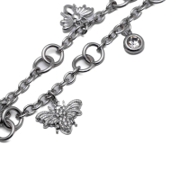 COLLAR ZO15743N PLATEADO Acero Inoxidable 2D43