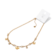 COLLAR ZO15743N DORADO Acero Inoxidable 2D44