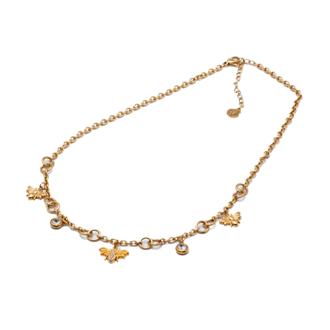 COLLAR ZO15743N DORADO Acero Inoxidable 2D44