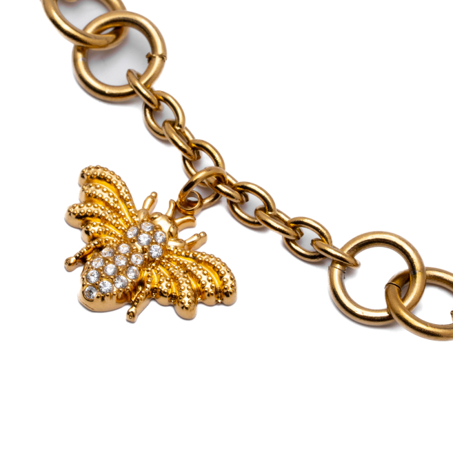COLLAR ZO15743N DORADO Acero Inoxidable 2D44